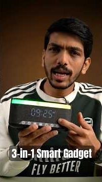 3 in 1 Gadget That Will Blow Your Mind! Portronics Trifusion BT Speaker With Wireless Charging