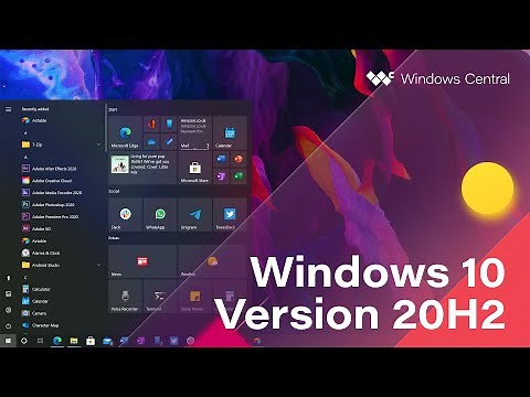 Windows 10 October 2020 Update – Official Release Demo (Version 20H2)