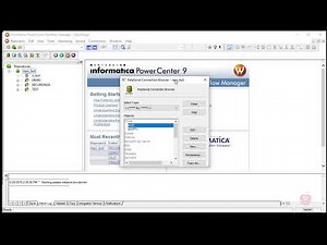 Informatica Training creating Informatica Connection