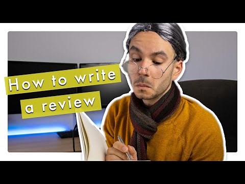 How to write a review | Writing Essentials
