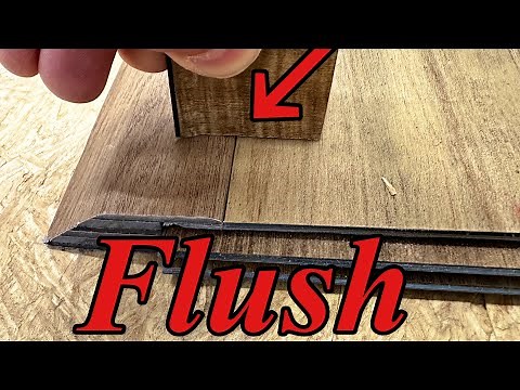 DIY Vinyl Plank Flooring Transitions