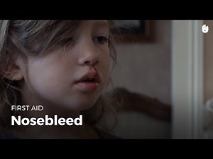 Learn first aid gestures: How to react in case of nosebleed
