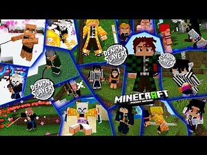 NEW EPIC DEMON SLAYER MOD FOR MINECRAFT PE🔥 | MCPE ADDON 1.21+