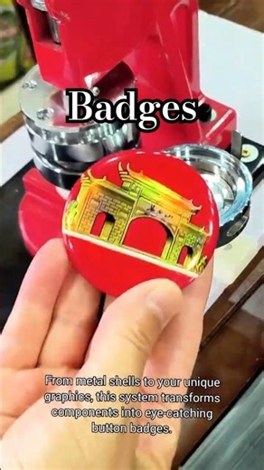 Crafting custom button badges, easy as one, two, three.