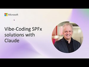 Vibe-Coding SPFx solutions with Claude