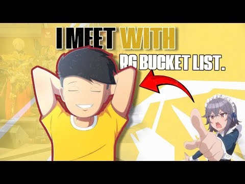 I Meet With RG Bucket List 😎