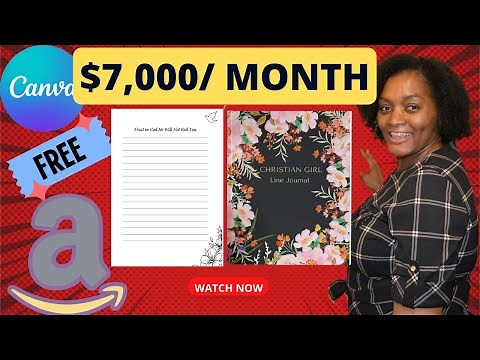 How to Design A Journal Using Canva Templates and Sell on Amazon KDP for Beginners Step by Step