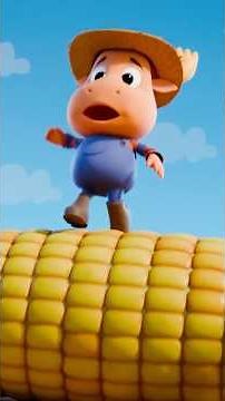 Farmer Tyrone sings the "Giant Corn Stomp Song!" 🌽 #shorts