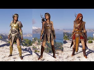 Assassin's Creed Odyssey - All Legendary Armor Sets for Kassandra Showcase (AC Odyssey)