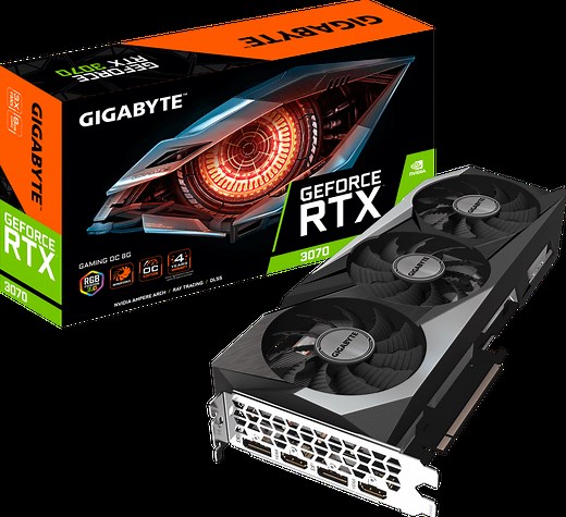 GeForce RTX™ 3070 GAMING OC 8G (Rev. 2.0) - GIGABYTE Global
