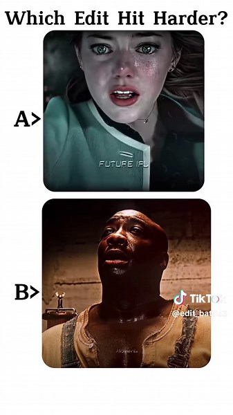 which movie edit make you feel sad? A or B? #fyp #movies #spiderman #spidermanedit