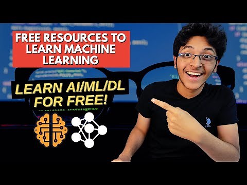 FREE RESOURCES TO LEARN MACHINE LEARNING🔥 | Learn AI/ML/DL for FREE!