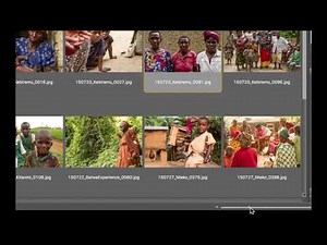 HOW TO use Adobe Bridge to select, reorder and rename photos