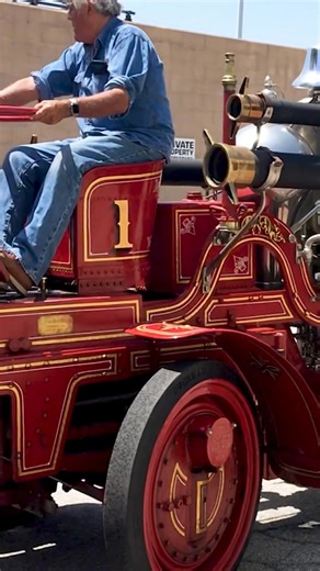 Did you know Jay Leno restored his very own Christie Steam Engine!? 🔥 It is featured in issue 18 of our Vintage Fire Truck & Equipment magazine if you want to learn more about Jay’s rig! 🚨 #firetruck #vintage #jayleno #steamengine #fireapparatus #fire #firebuff #firebuffcentral #vintagevehicle | Vintage Fire Truck & Equipment