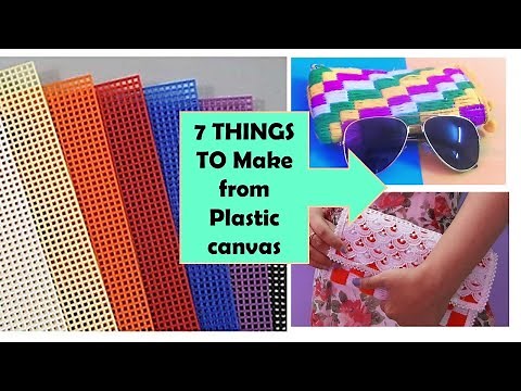 7 Plastic canvas thing to make ideas for beginners #plasticcanvas ‪@DIYPROCESSBYHEMA‬
