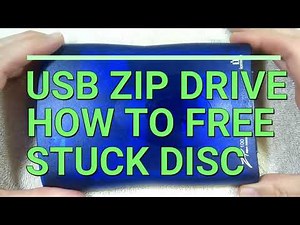 USB Zip Drive with a Stuck Disk