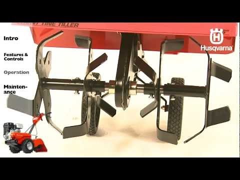 Husqvarna Tillers - Operation