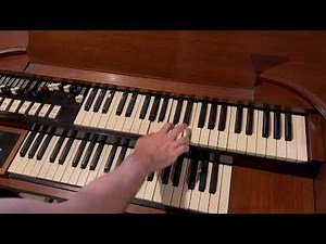 Hammond M3 organ demo