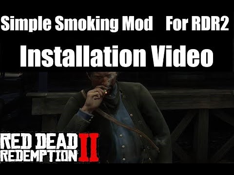 How to install scripts RDR2 (Smoking mod)