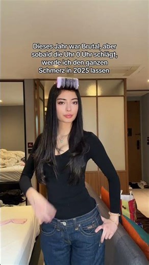 Dieses Jahr war brutal aber sobald die Uhr 0 schlägt, werde ich den ganzen Schmerz in 2025 lassen