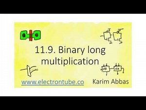 11.9. Binary long multiplication