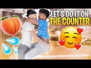 Let “DO IT” On The Kitchen Counter PRANK ON MY BOYFRIEND | it happened | MUKBANG