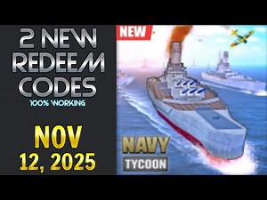 Navy Tycoon Codes | Navy Tycoon Redeem Codes | Navy Tycoon | Roblox Codes