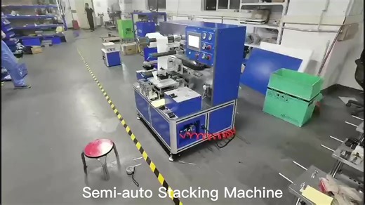 Semi-automatic Lithium Ion Battery Stacking Machine for Pouch Cell Making Equipment