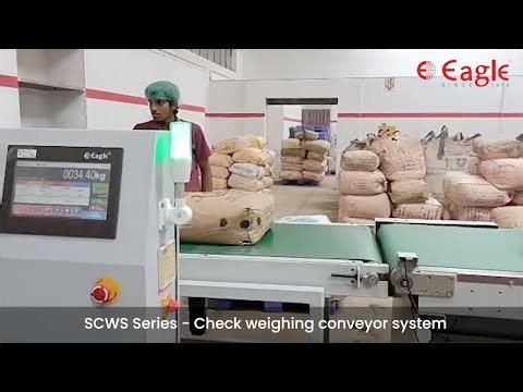 Conveyor Weighing System For Bags - Application Video