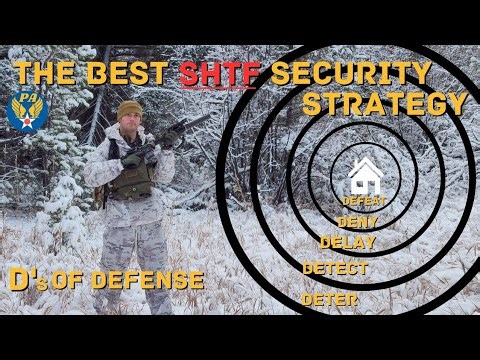 Proven SHTF security strategy for your home/community: 5 Ds