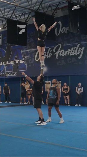 Epic Stunts at The Golden State Grit Pro Cheer League Tryouts