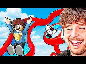 Spending $975,241,672 Building a WATERSLIDE in Roblox..
