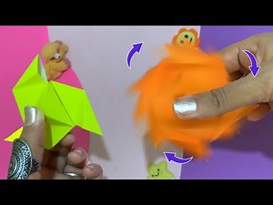 Origami Fidget Spinner: Easy Paper Toy Tutorial: Paper Origami Fidget Toy & Spinner Instructions