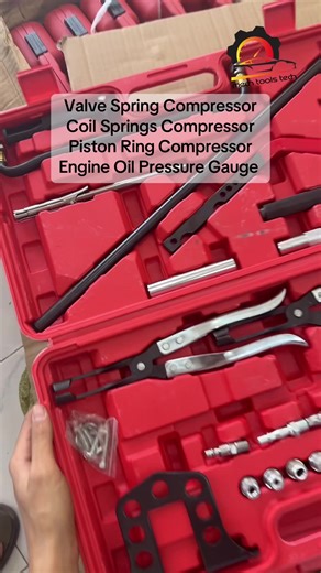 Valve Spring Compressor Coil Springs Compressor Piston Ring Compressor Engine Oil Pressure Gauge