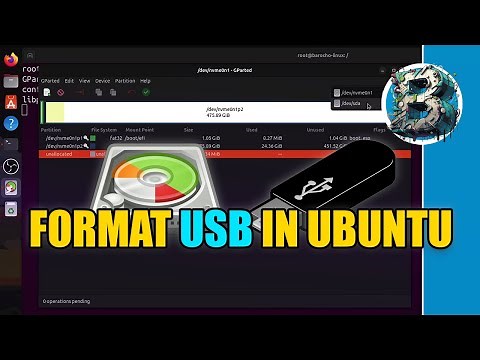 How to Format a USB Drive in Ubuntu Using GParted