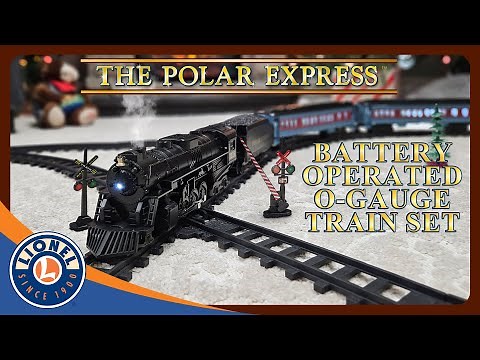 The Polar Express Battery Operated O Gauge Train Set
