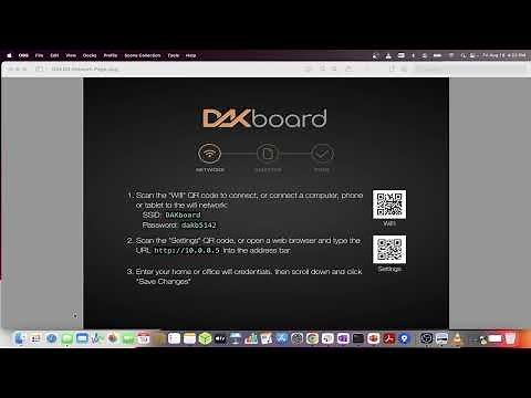 DAKboard OS Setup