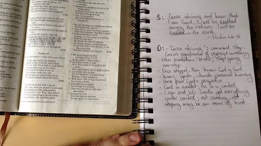 How to Study the Bible:: The SOAP Method