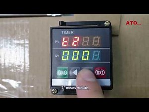 How to use digital timer relay