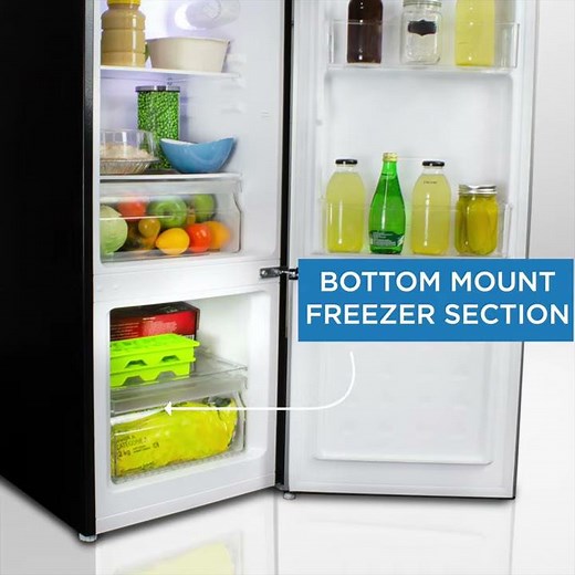 Danby Mini Fridge and Freezer 360 Video - DCR041C1BSLDB