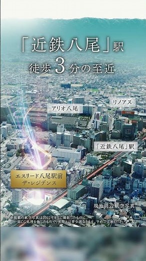 エスリード八尾駅前ザ・レジデンス ロケーション（広域） 紹介
