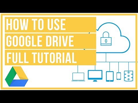 Google Drive Full Tutorial From Start To Finish - How To Use Google Drive