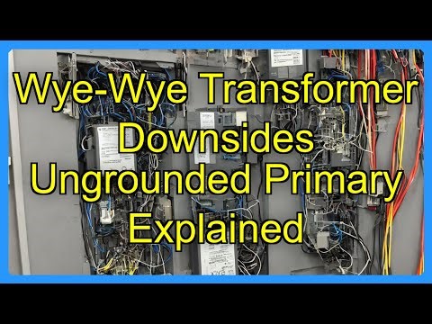 Wye-Wye Transformer Downsides Ungrounded Primary Explained