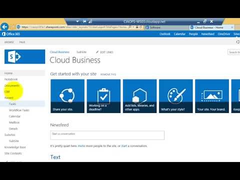 Getting Started with SharePoint Designer in Office 365