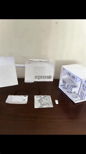 Innovative Cardboard Tech Setups for PCs