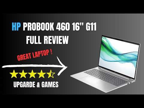 HP Probook 460 G11 Ultra7 155U Review Games and Upgrade