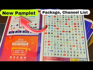 Dish Tv New Pamplet Package List, Channel List | Dish Tv Plans | Dish tv Recharge plans | Dish Tv