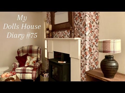 My Dolls House Diary #75 - Including a Quick n Easy Lamp Tutorial