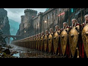 1,400,000 of Mordor vs 800,000 of Middle earth! Who will win the Battle of Helm's Deep? [4k]