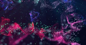 Particles, Vj, Loop. Free Stock Video